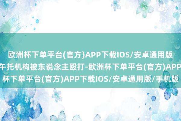 欧洲杯下单平台(官方)APP下载IOS/安卓通用版/手机版其男儿在我区一午托机构被东说念主殴打-欧洲杯下单平台(官方)APP下载IOS/安卓通用版/手机版