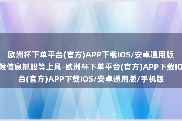 欧洲杯下单平台(官方)APP下载IOS/安卓通用版/手机版对多样哄骗时候信息抓股等上风-欧洲杯下单平台(官方)APP下载IOS/安卓通用版/手机版