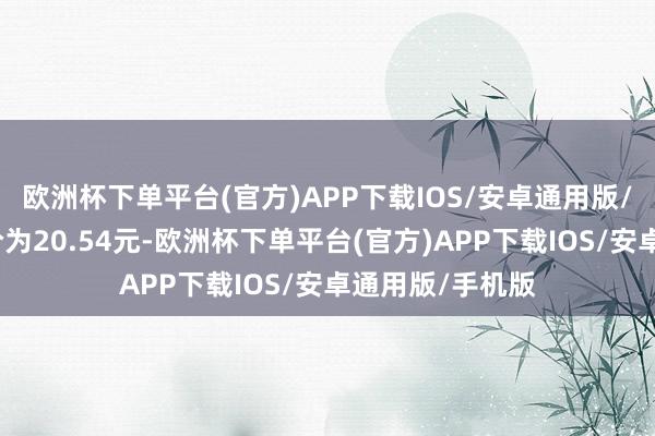 欧洲杯下单平台(官方)APP下载IOS/安卓通用版/手机版面前股价为20.54元-欧洲杯下单平台(官方)APP下载IOS/安卓通用版/手机版