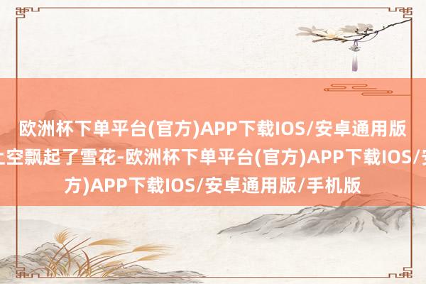 欧洲杯下单平台(官方)APP下载IOS/安卓通用版/手机版漠河市的上空飘起了雪花-欧洲杯下单平台(官方)APP下载IOS/安卓通用版/手机版