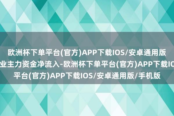 欧洲杯下单平台(官方)APP下载IOS/安卓通用版/手机版本日有16个行业主力资金净流入-欧洲杯下单平台(官方)APP下载IOS/安卓通用版/手机版