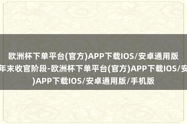 欧洲杯下单平台(官方)APP下载IOS/安卓通用版/手机版现时正巧年末收官阶段-欧洲杯下单平台(官方)APP下载IOS/安卓通用版/手机版