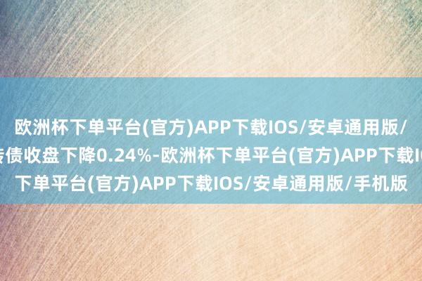 欧洲杯下单平台(官方)APP下载IOS/安卓通用版/手机版12月25日晶科转债收盘下降0.24%-欧洲杯下单平台(官方)APP下载IOS/安卓通用版/手机版